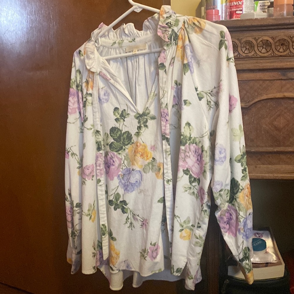 Loveshackfancy oversized corduroy lightweight top